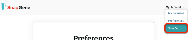 如何管理 SnapGene 遗留订阅或永久许可证 image